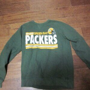 VTG graphic Green bay packer sweatshirt Junk Food USA lg